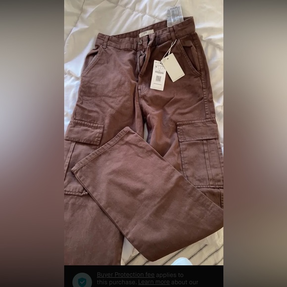 High waisted Stradivarius cargo pants - Picture 4 of 15